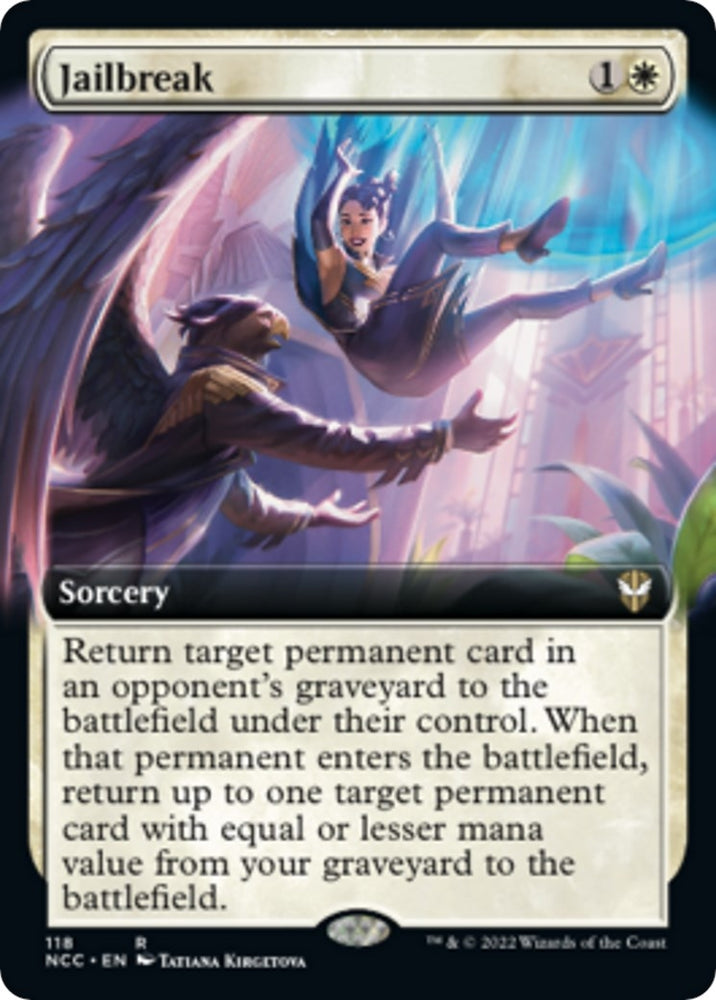 Image for Jailbreak (Extended Art) (118) [Commander: Streets of New Capenna]
