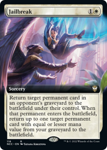 Image for Jailbreak (Extended Art) (118) [Commander: Streets of New Capenna]