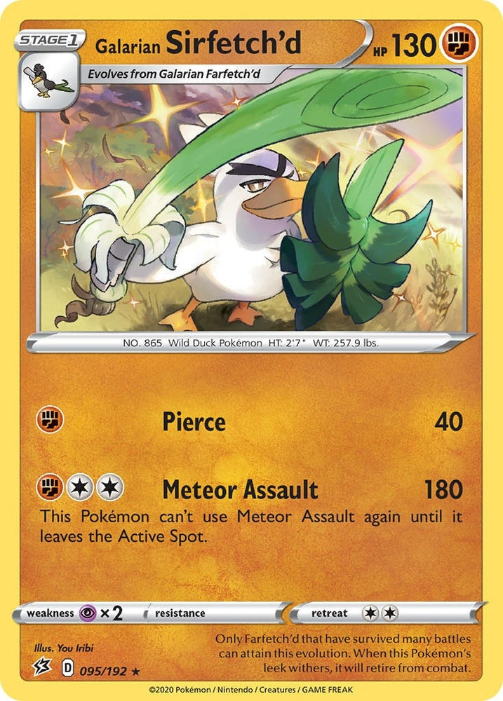Image for Galarian Sirfetch'd (095/192) [Deck Exclusives]