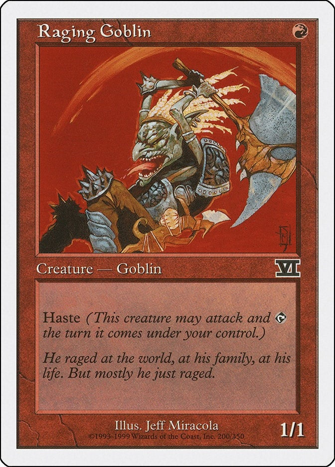 Image for Raging Goblin (200) - Magic: The Gathering