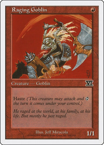 Image for Raging Goblin (200) - Magic: The Gathering