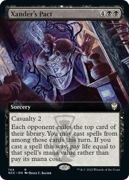 Image for Xander's Pact (Extended Art) (144) [Commander: Streets of New Capenna]