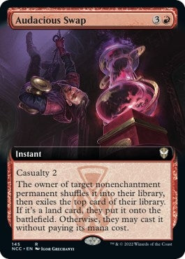 Image for Audacious Swap (Extended Art) (145) [Commander: Streets of New Capenna]
