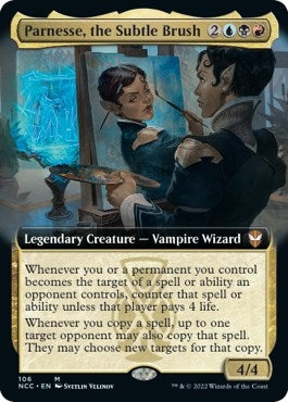 Image for Parnesse, the Subtle Brush (Extended Art) (106) [Commander: Streets of New Capenna]