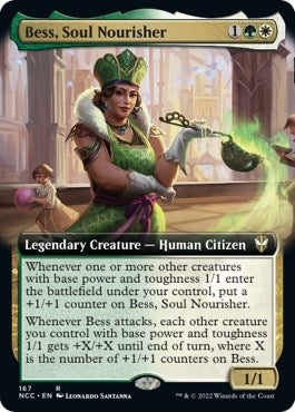 Image for Bess, Soul Nourisher (Extended Art) (167) [Commander: Streets of New Capenna]