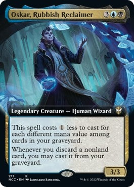 Image for Oskar, Rubbish Reclaimer (Extended Art) (177) [Commander: Streets of New Capenna]