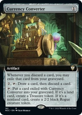 Image for Currency Converter (Extended Art) (181) [Commander: Streets of New Capenna]