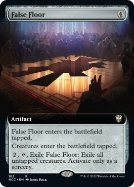 Image for False Floor (Extended Art) (182) [Commander: Streets of New Capenna]