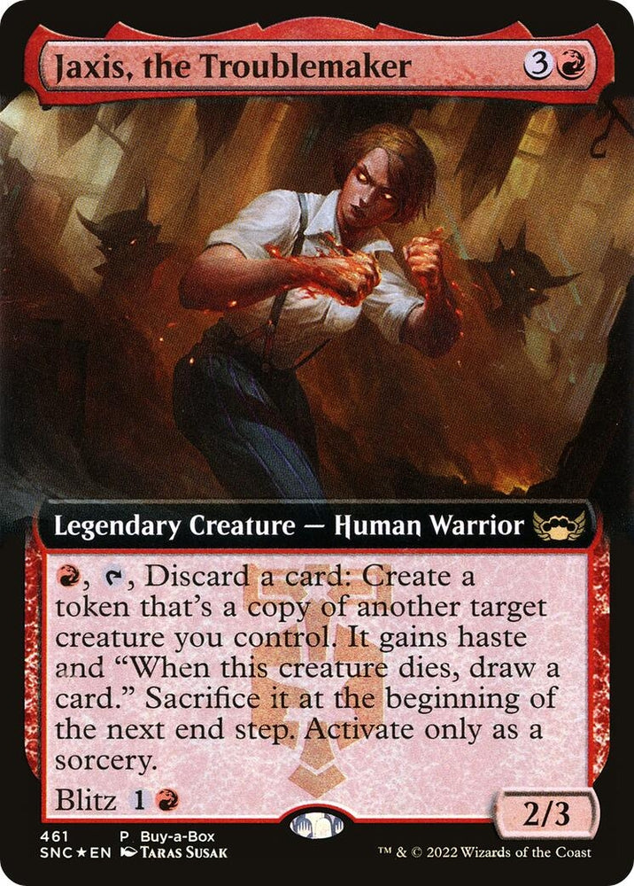Image for Jaxis, the Troublemaker (461) [Buy-A-Box Promos]