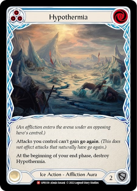 Image for Hypothermia (UPR139) (Uprising) - Flesh and Blood TCG