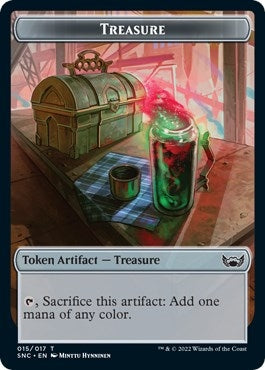 Image for Treasure (015) // Copy Double-Sided Token (15 // 1) [Streets of New Capenna]