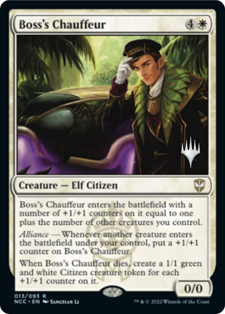Image for Boss's Chauffeur (13) [Promo Pack: Streets of New Capenna]