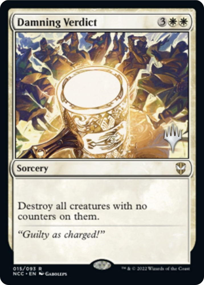 Image for Damning Verdict (15) [Promo Pack: Streets of New Capenna]