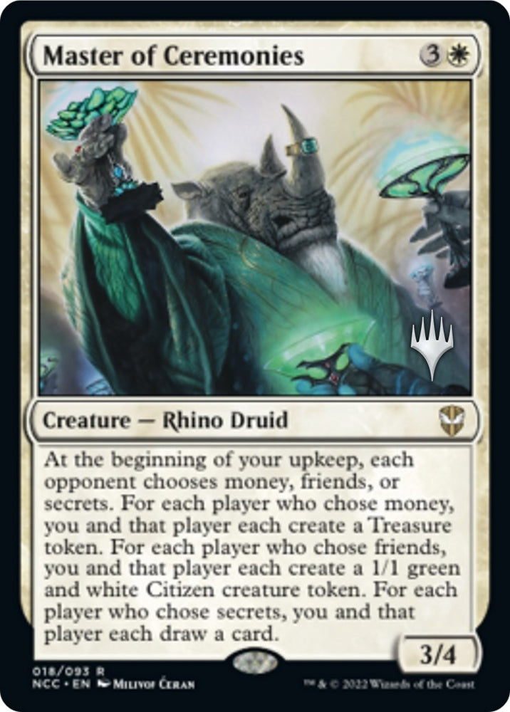 Image for Master of Ceremonies (18) [Promo Pack: Streets of New Capenna]