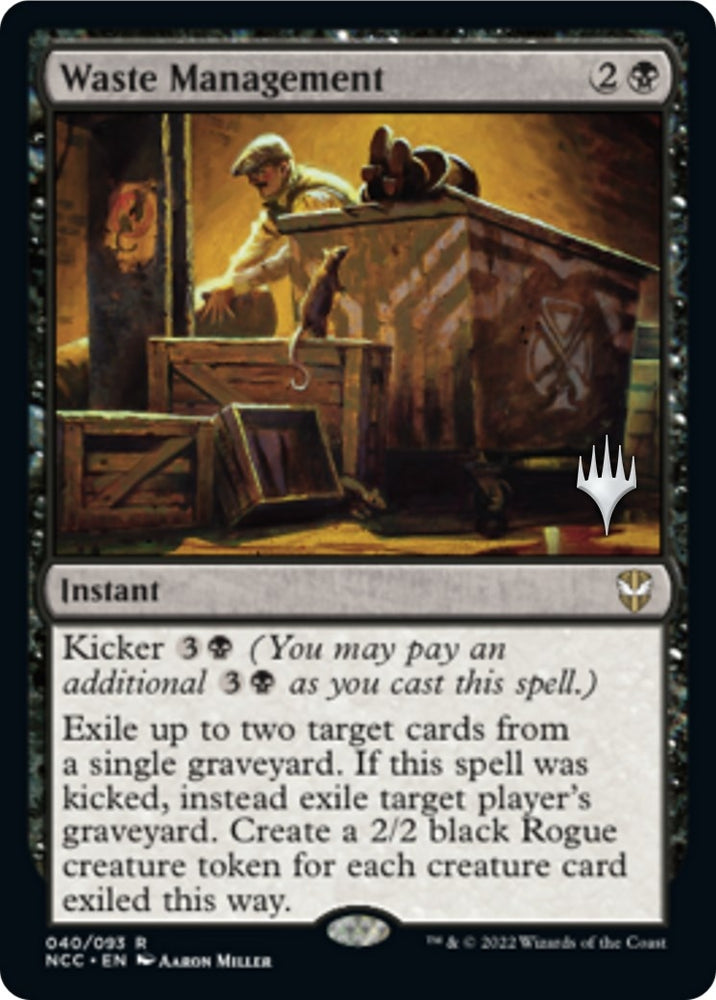 Image for Waste Management (40) [Promo Pack: Streets of New Capenna]