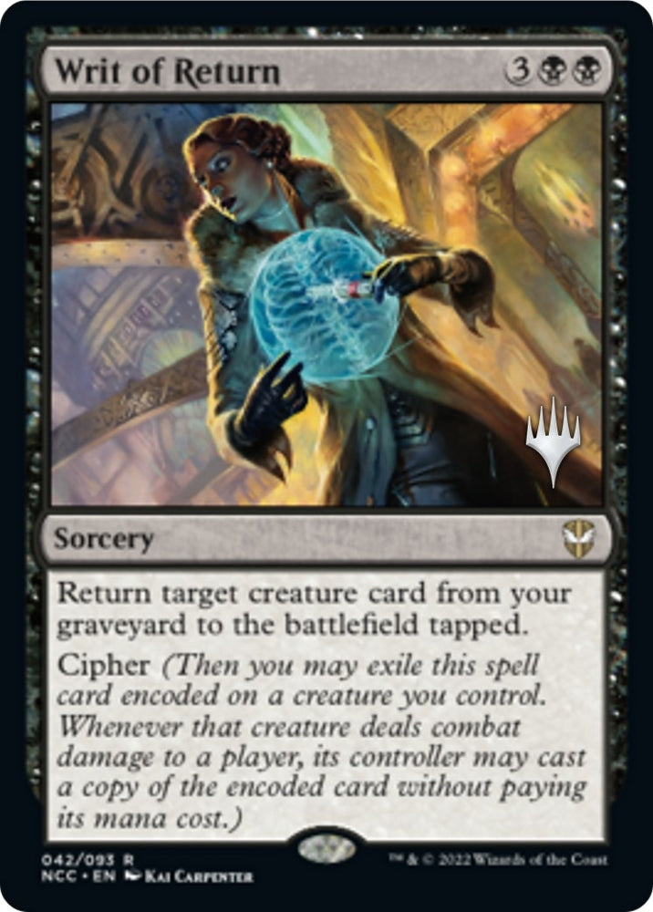 Image for Writ of Return (42) [Promo Pack: Streets of New Capenna]