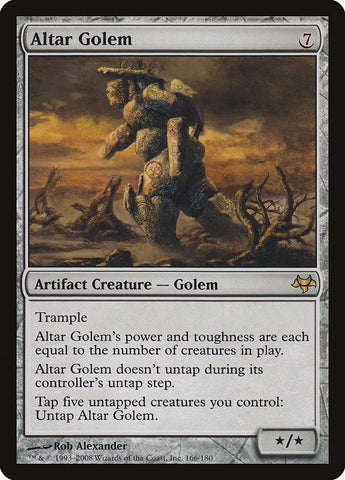 Image for Altar Golem (166) [Eventide]