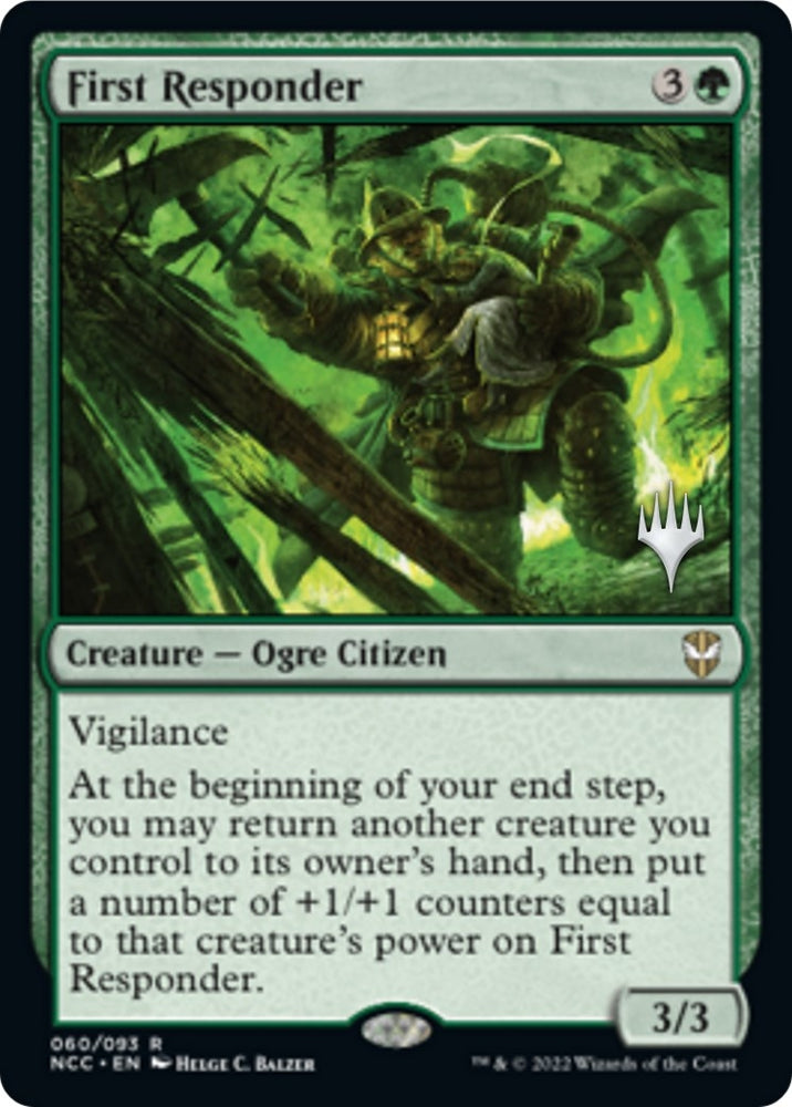 Image for First Responder (60) [Promo Pack: Streets of New Capenna]