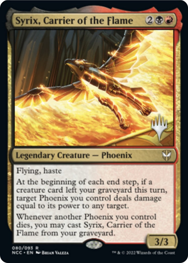 Image for Syrix, Carrier of the Flame (80) [Promo Pack: Streets of New Capenna]