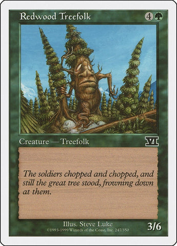 Image for Redwood Treefolk (247) [Classic Sixth Edition]