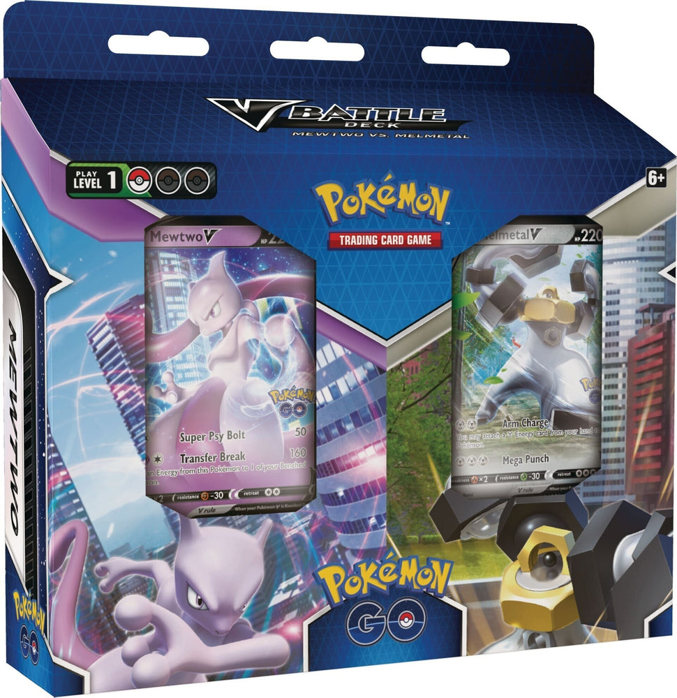 Image for Pokemon GO V Battle Deck Bundle [Mewtwo V/Melmetal V] [Pokemon GO]