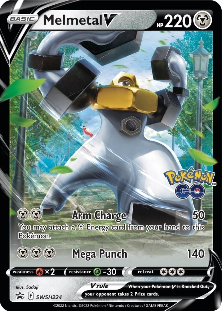 Image for Melmetal V - SWSH224 (SWSH224) [SWSH: Sword & Shield Promo Cards]