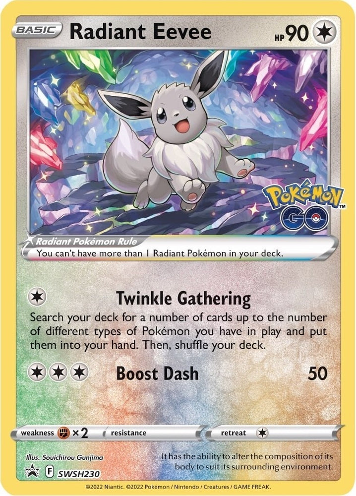 Image for Radiant Eevee - SWSH230 (SWSH230) [SWSH: Sword & Shield Promo Cards]