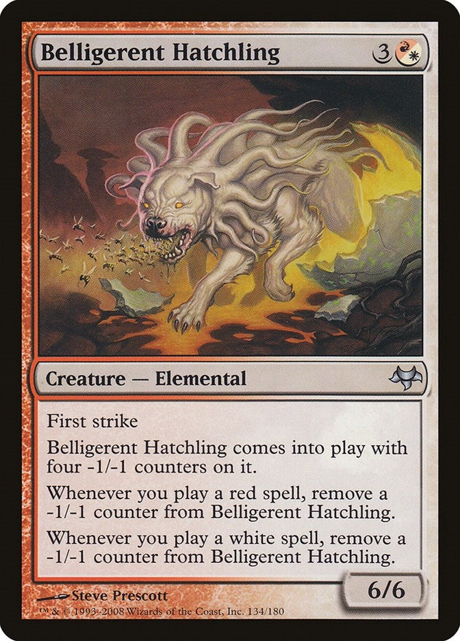 Image for Belligerent Hatchling (134) [Eventide]