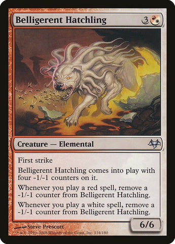 Image for Belligerent Hatchling (134) [Eventide]