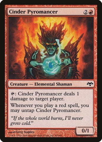 Image for Cinder Pyromancer (50) [Eventide]