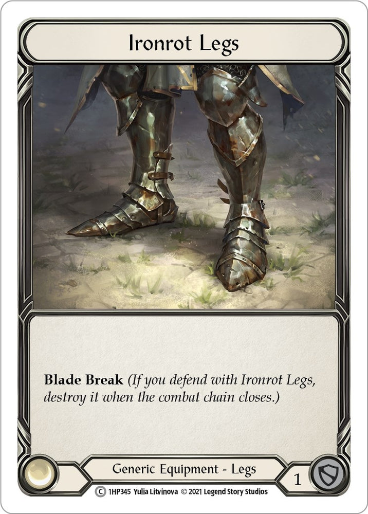 Image for Ironrot Legs (1HP345) (History Pack Vol.1) - Flesh and Blood TCG