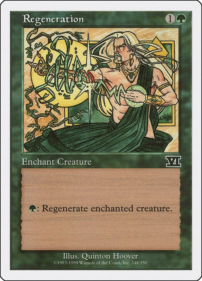 Image for Regeneration (248) - Magic: The Gathering