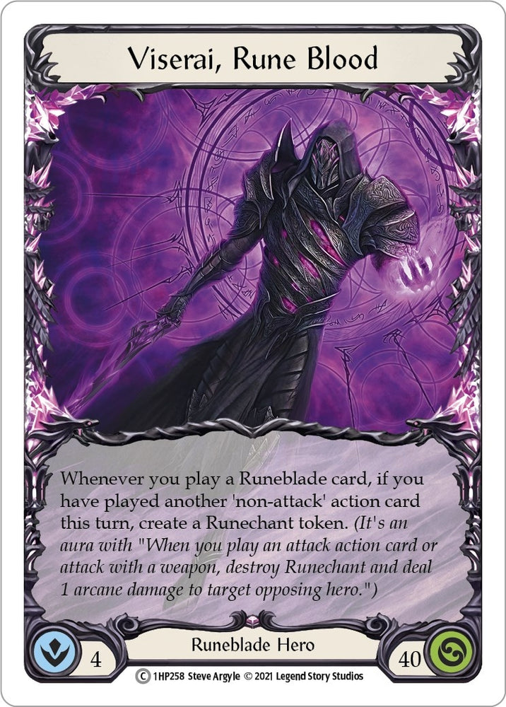 Image for Viserai, Rune Blood (1HP258) (History Pack Vol.1) - Flesh and Blood TCG
