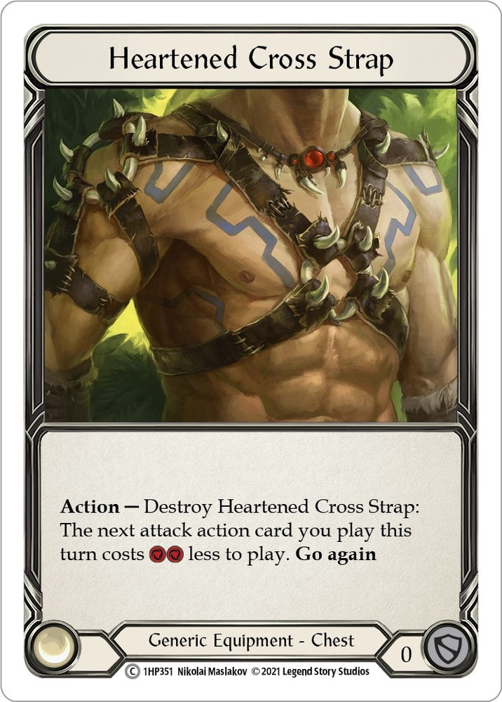 Image for Heartened Cross Strap (1HP351) (History Pack Vol.1) - Flesh and Blood TCG