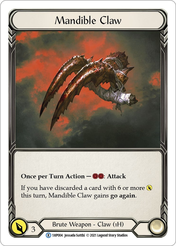 Image for Mandible Claw (1HP004) (1HP004) (History Pack Vol.1) - Flesh and Blood TCG