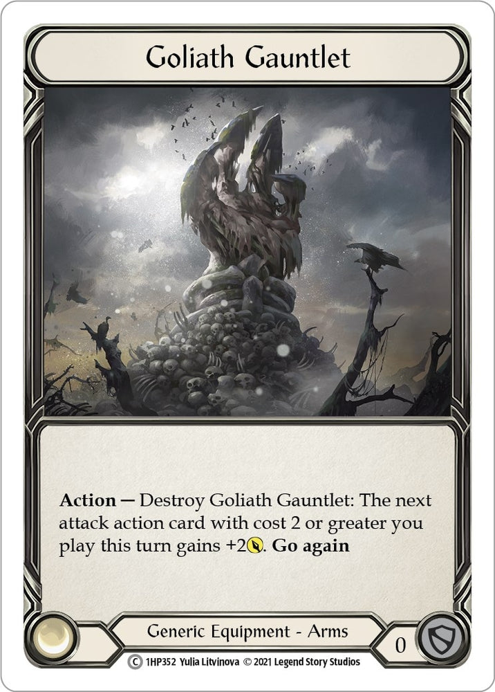 Image for Goliath Gauntlet (1HP352) (History Pack Vol.1) - Flesh and Blood TCG