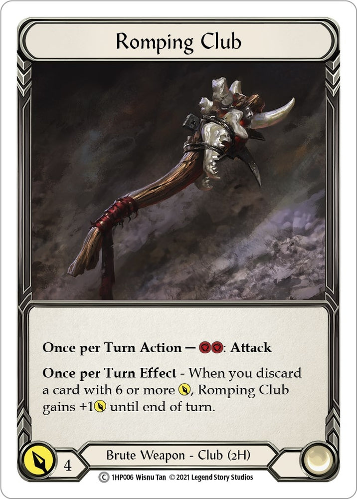 Image for Romping Club (1HP006) (History Pack Vol.1) - Flesh and Blood TCG