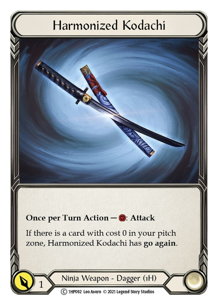 Image for Harmonized Kodachi (1HP092) (1HP092) (History Pack Vol.1) - Flesh and Blood TCG