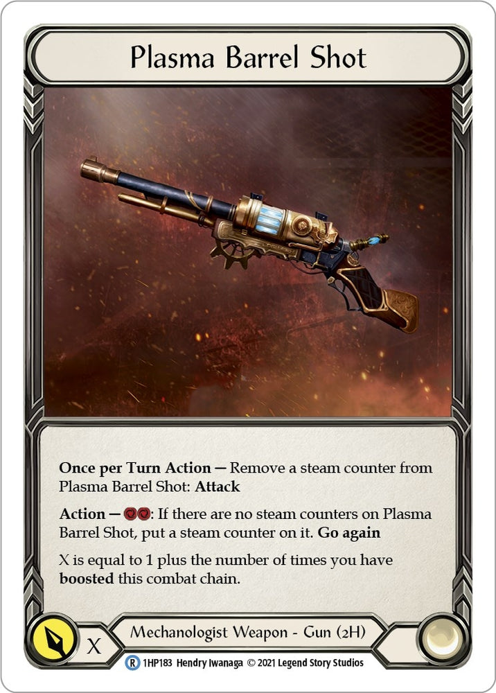 Image for Plasma Barrel Shot (1HP183) (History Pack Vol.1) - Flesh and Blood TCG