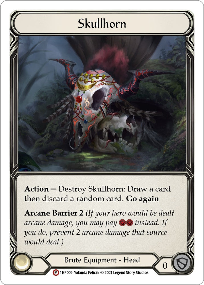 Image for Skullhorn (1HP009) (History Pack Vol.1) - Flesh and Blood TCG