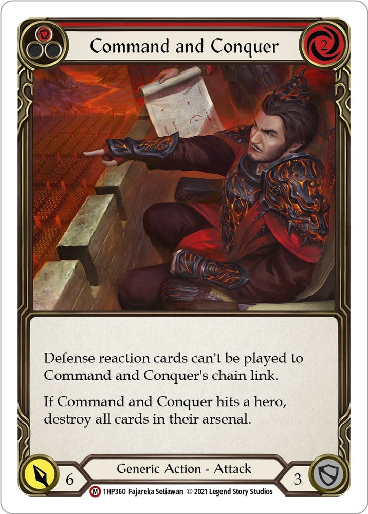 Image for Command and Conquer (1HP360) (History Pack Vol.1) - Flesh and Blood TCG
