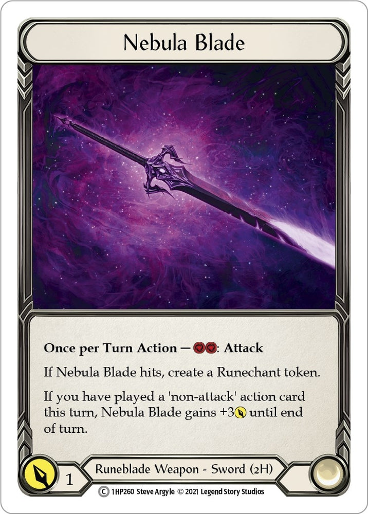 Image for Nebula Blade (1HP260) (History Pack Vol.1) - Flesh and Blood TCG