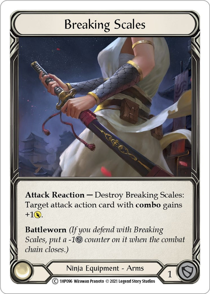 Image for Breaking Scales (1HP096) (History Pack Vol.1) - Flesh and Blood TCG