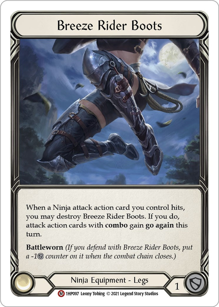 Image for Breeze Rider Boots (1HP097) (History Pack Vol.1) - Flesh and Blood TCG