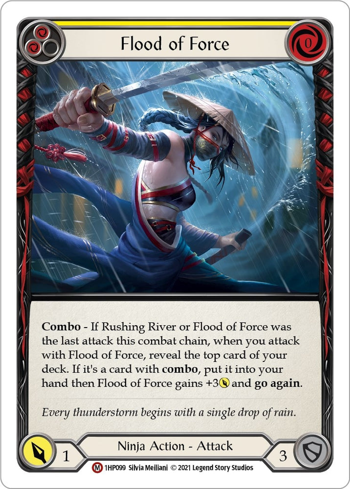 Image for Flood of Force (1HP099) (History Pack Vol.1) - Flesh and Blood TCG