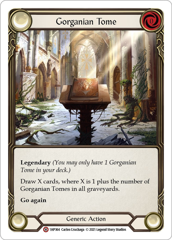 Image for Gorganian Tome (1HP364) (History Pack Vol.1) - Flesh and Blood TCG