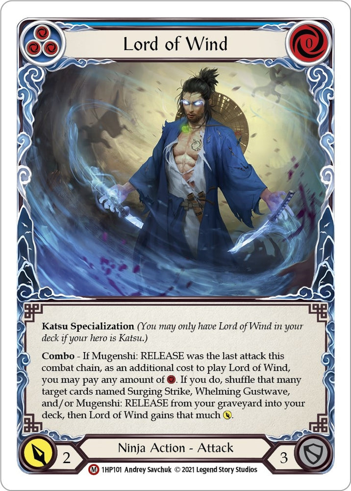 Image for Lord of Wind (1HP101) (History Pack Vol.1) - Flesh and Blood TCG