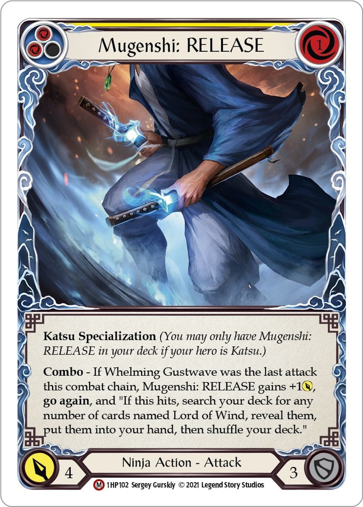 Image for Mugenshi: RELEASE (1HP102) (History Pack Vol.1) - Flesh and Blood TCG