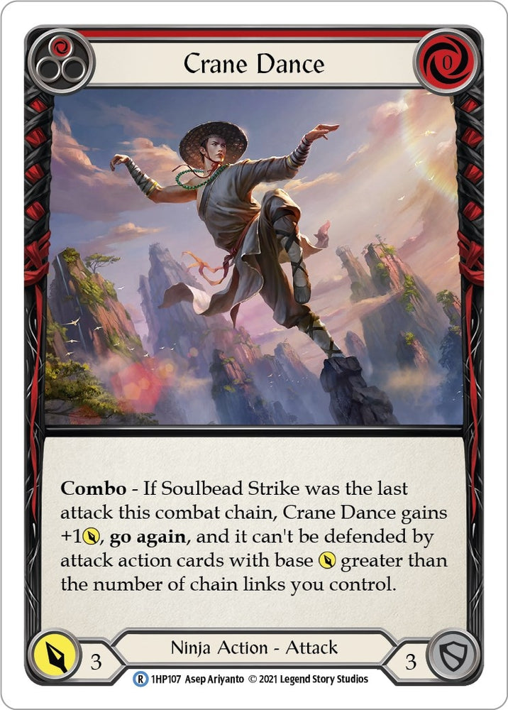 Image for Crane Dance (Red) (1HP107) (History Pack Vol.1) - Flesh and Blood TCG