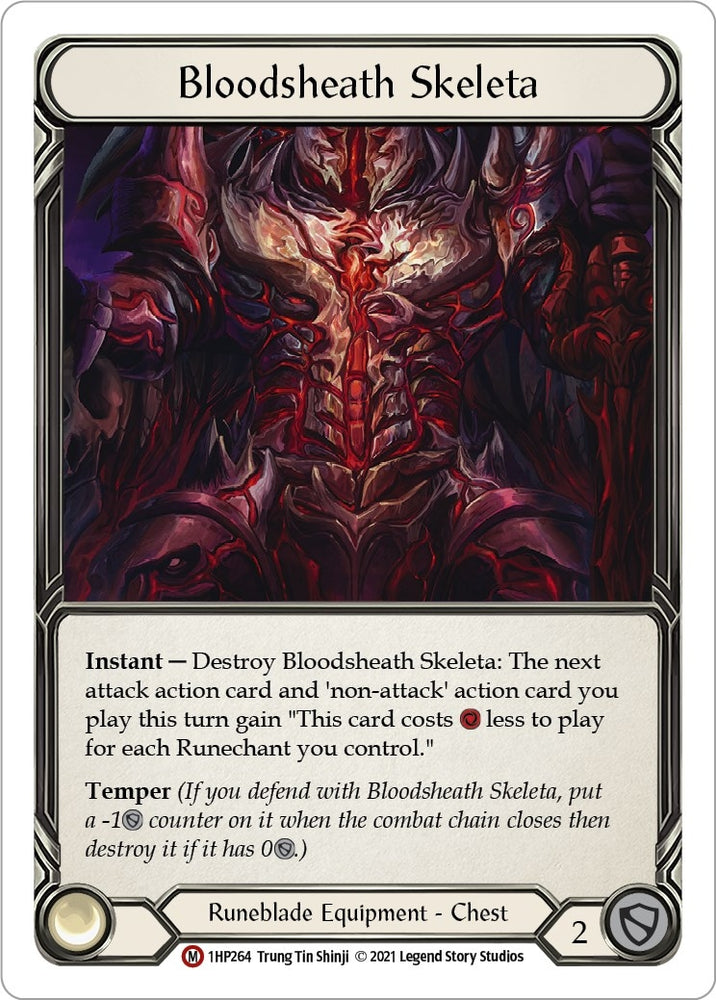 Image for Bloodsheath Skeleta (1HP264) (History Pack Vol.1) - Flesh and Blood TCG